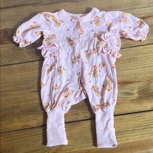 Vintage 90s baby girl outfit